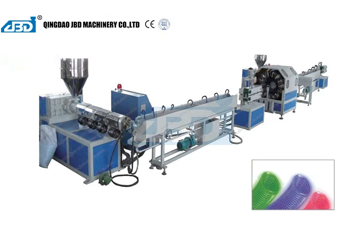 PVC Fib Amelyore Soft Pipe Extrusion Liy